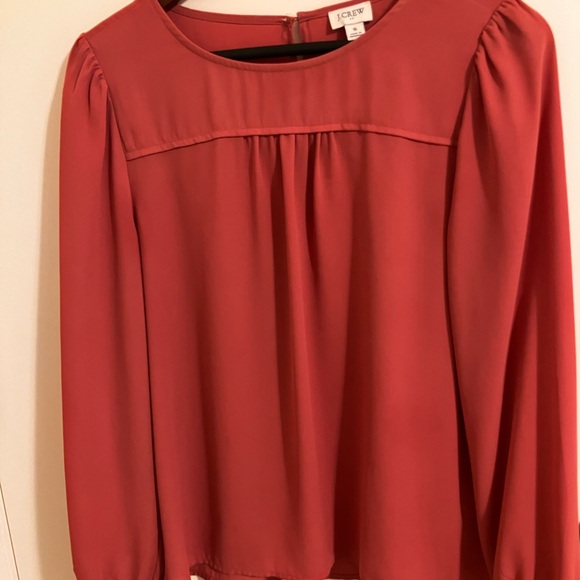 J. Crew Women's Coral Blouse - Picture 5 of 5